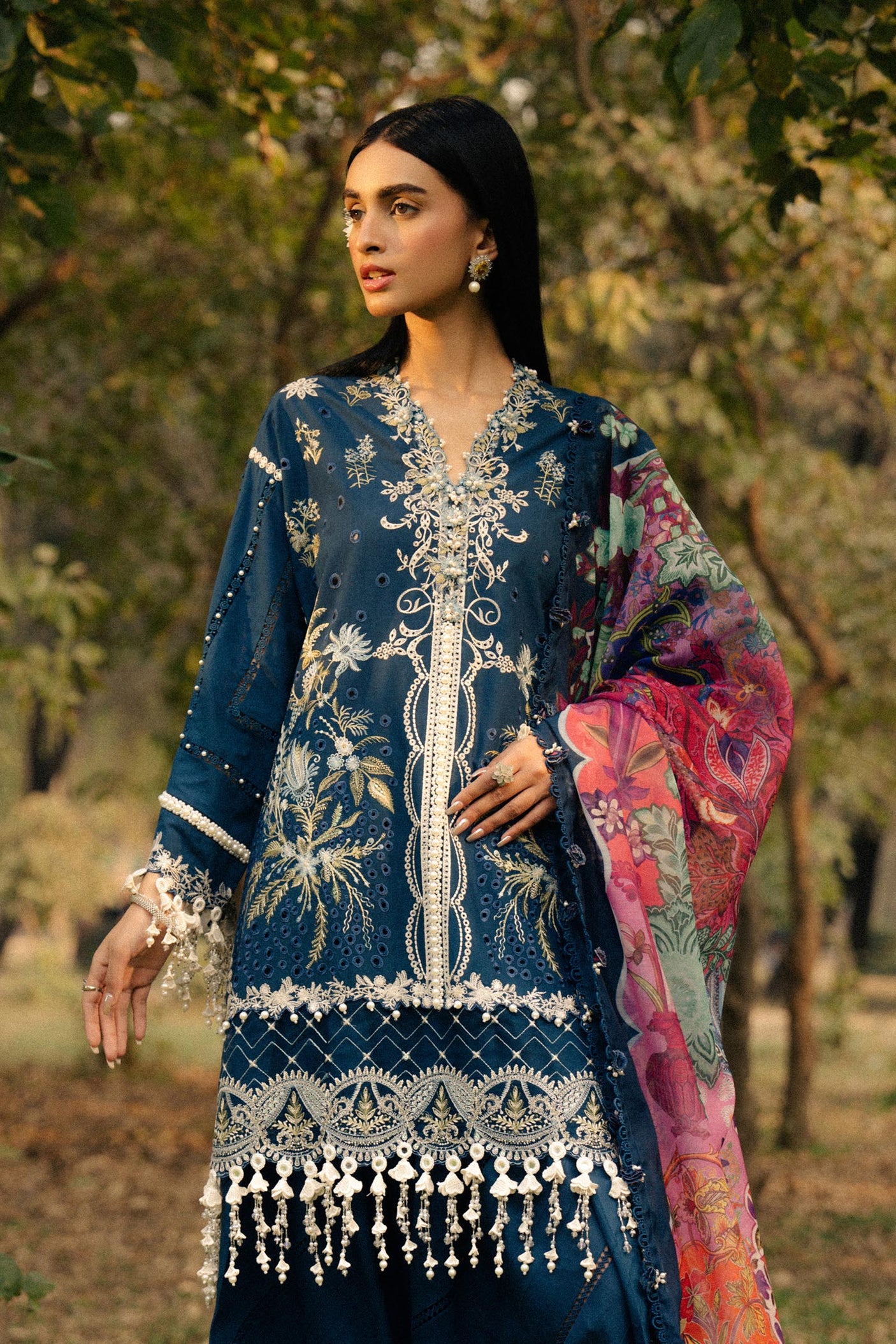 Sana Safinaz Premium Embroidered Suit