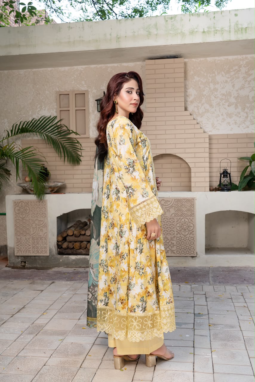 Munira Designers Embroidered Lawn