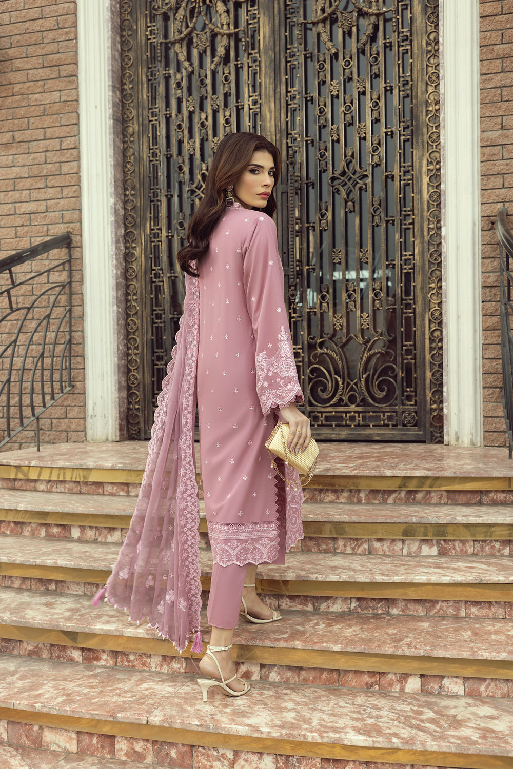 Lakhany Embroidered 3pc Suit