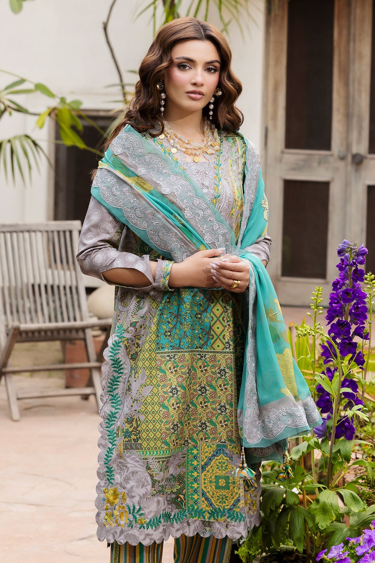 Andaaz By Charizma 3-PC Embroidered Lawn Collection