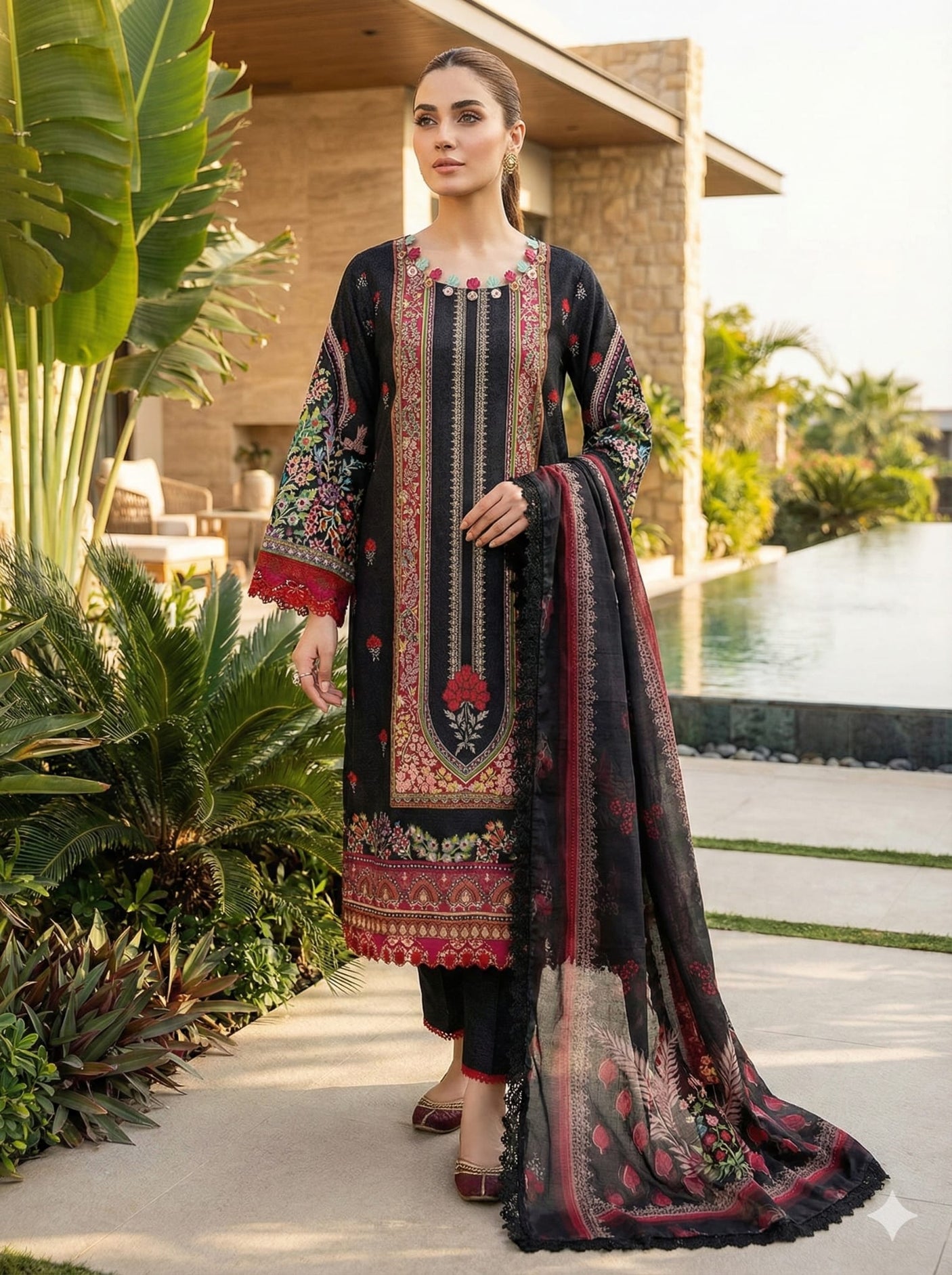 Tasbeeha Winter Embroidered Khaddar Vol-1