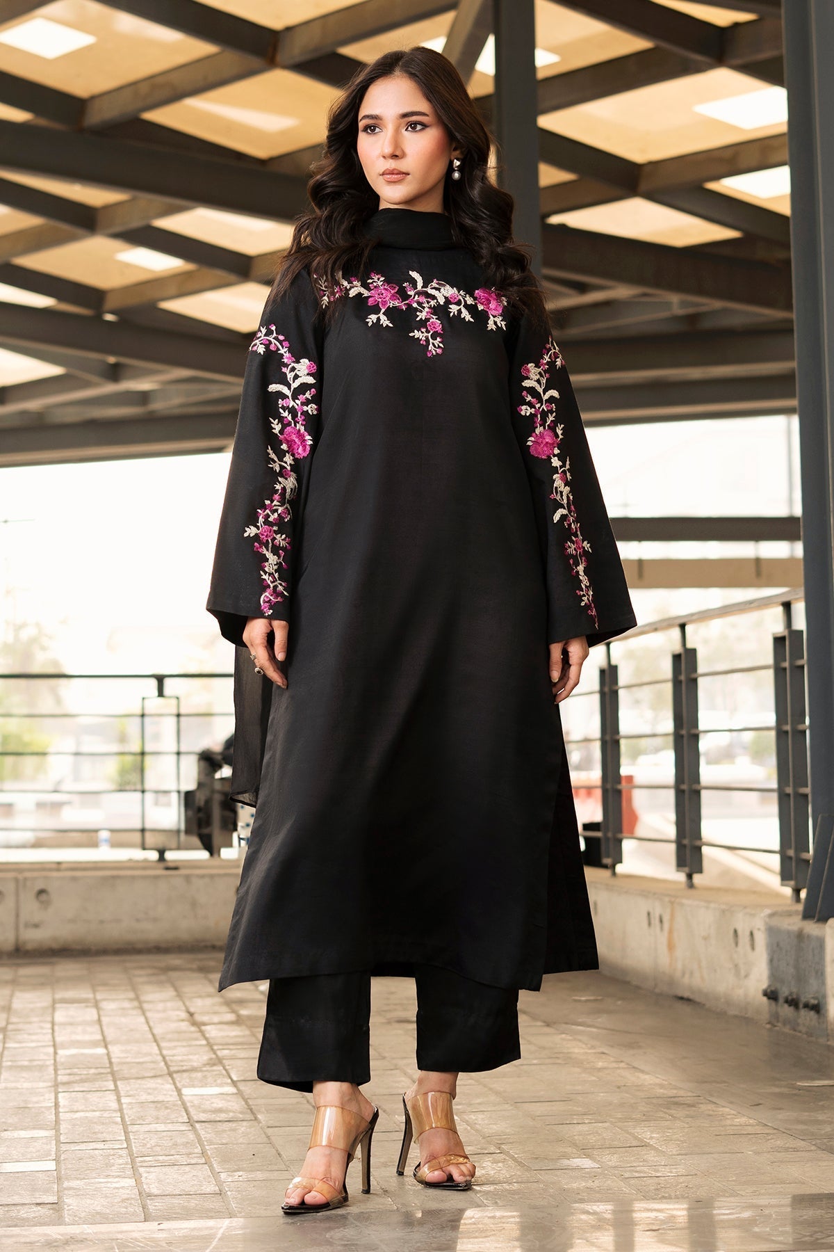 Charizma Luxury Embroidered Suit