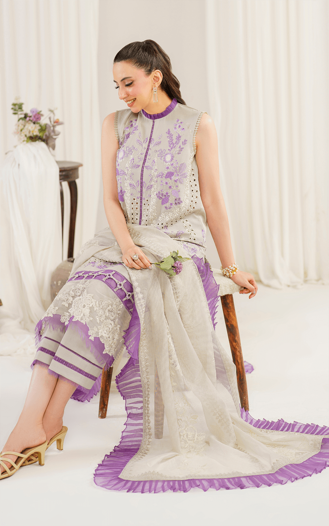 Pretty in Pink by Asifa & Nabeel Premium Lawn