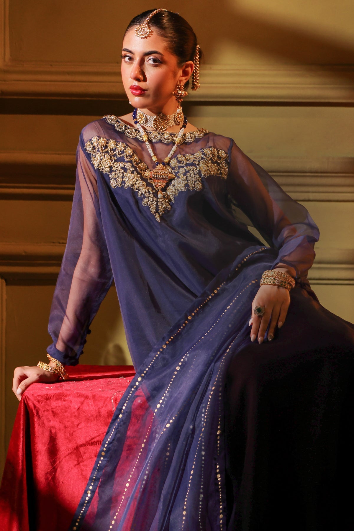 Luxury Embroidered Suit By Charizma