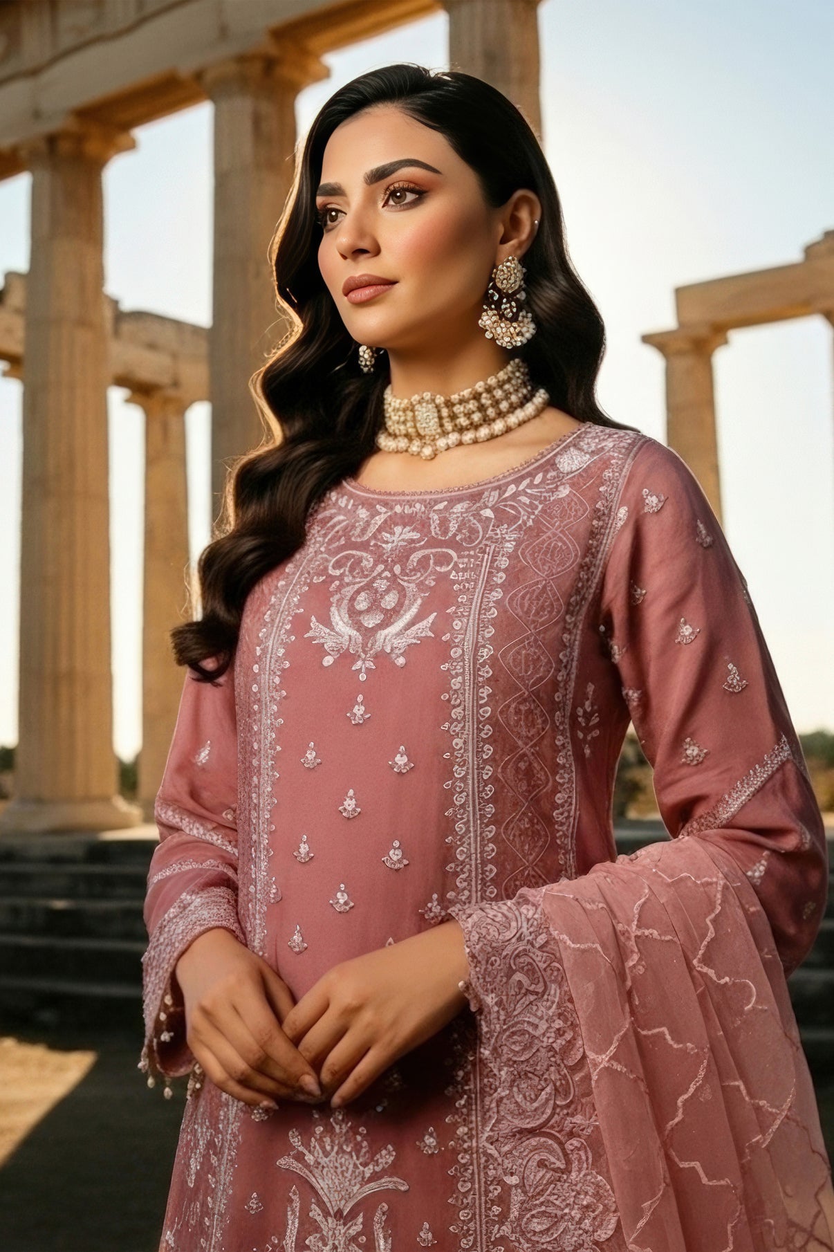 Imrozia Embroidered Chiffon Collection