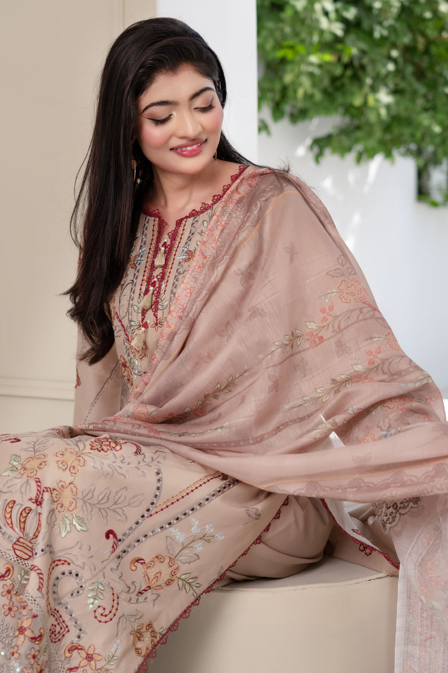 Munira Designers Embroidered Lawn