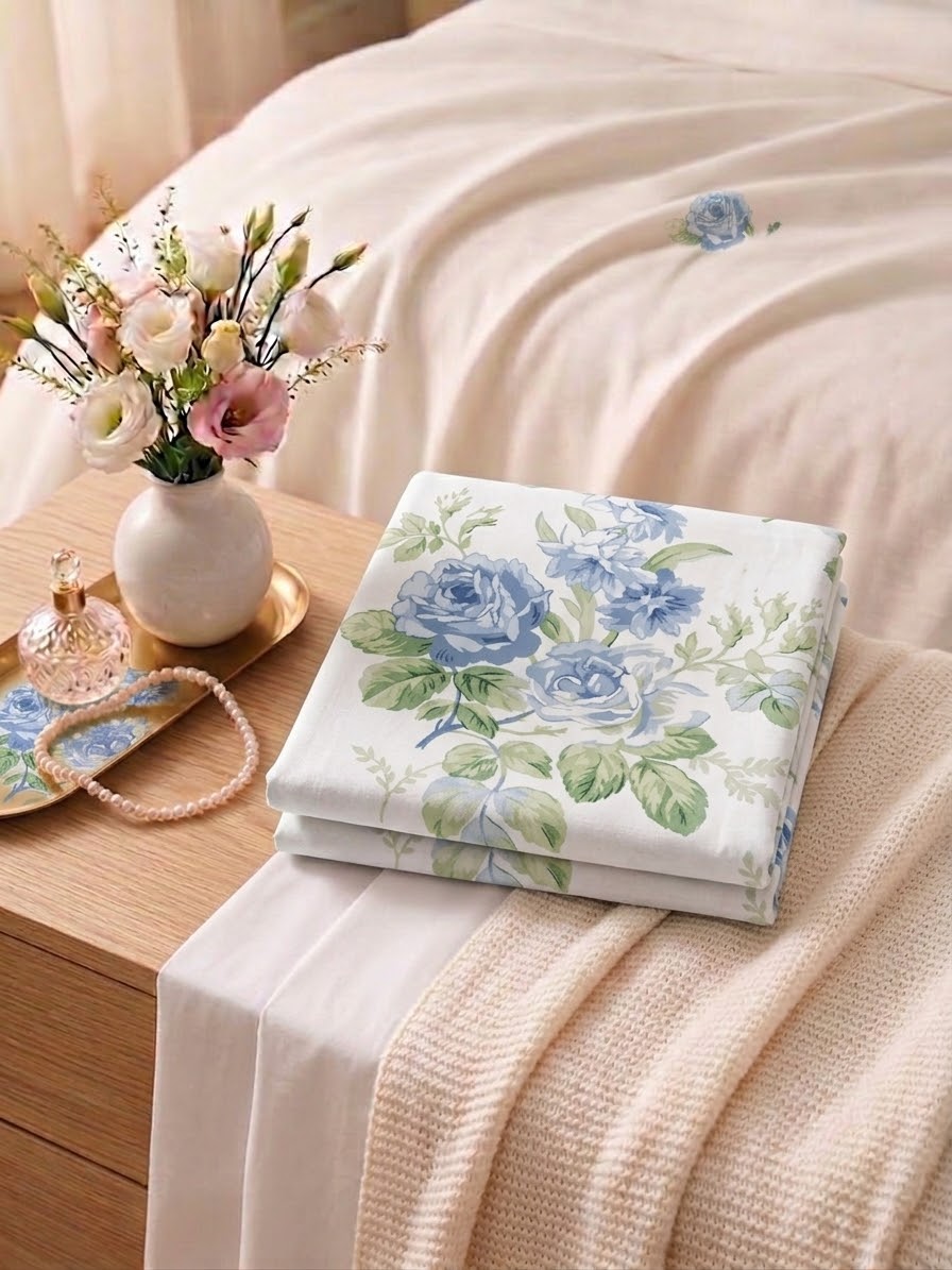 Pakistani King Size Bedsheet with Pillow Cover