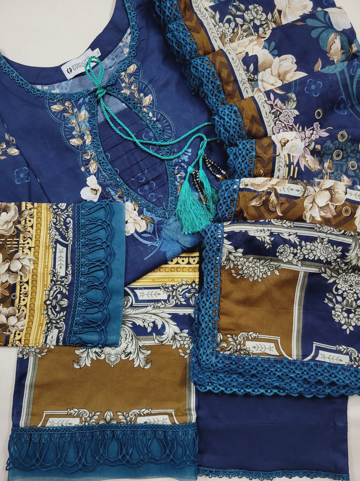 Firdous Resham Luxury Lawn Collection