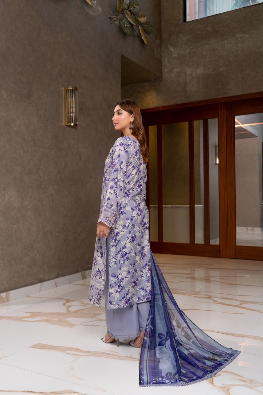 Munira Designers Embroidered Lawn