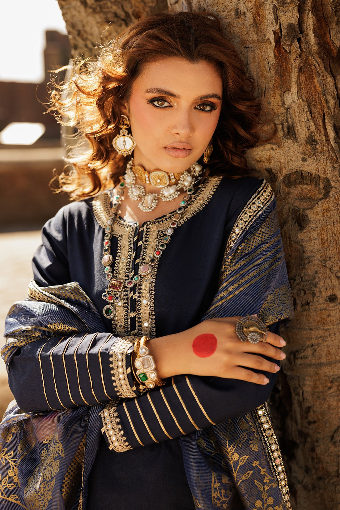 Charizma 3-PC Embroidered Lawn Suit