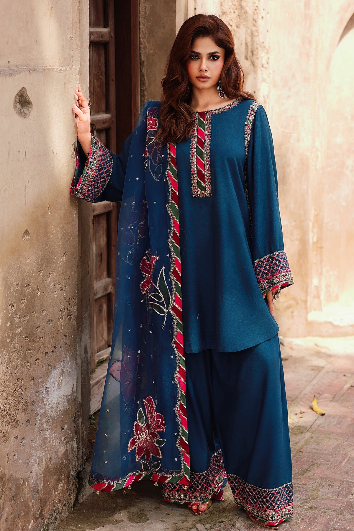 Charizma Luxury Embroidered Suit