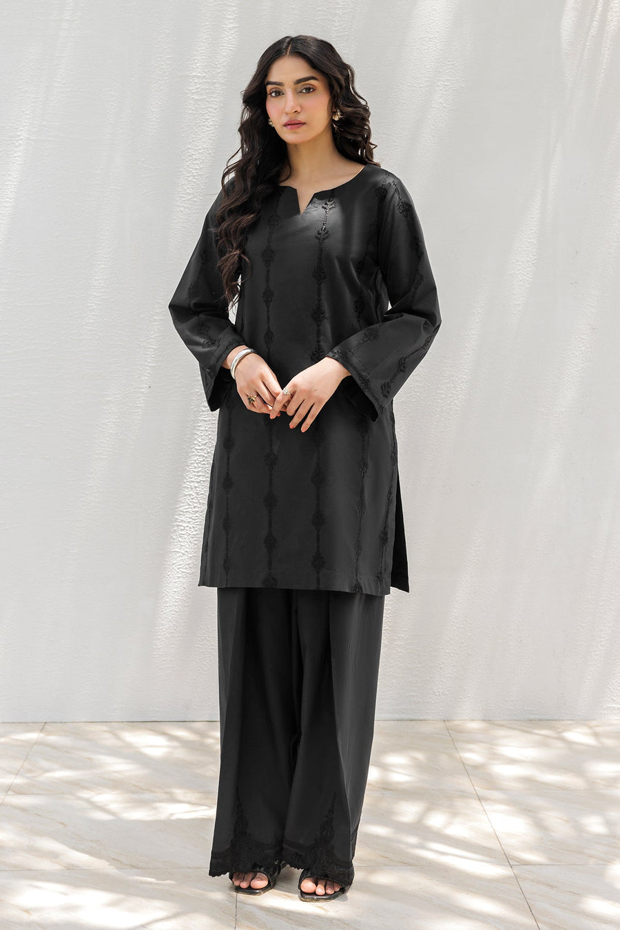 Charizma 2-PC Embroidered Suit