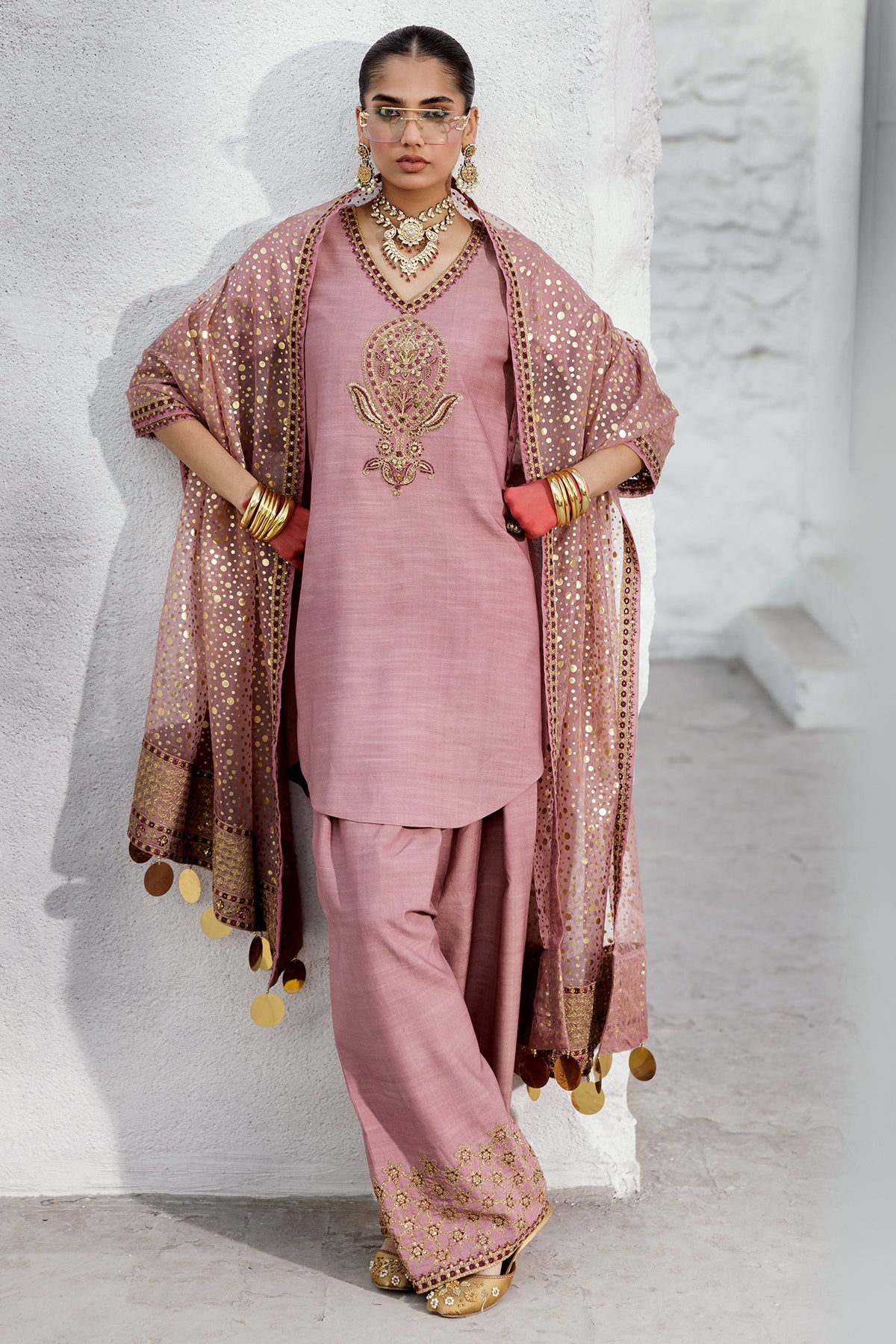 Charizma Luxury Embroidered Suit