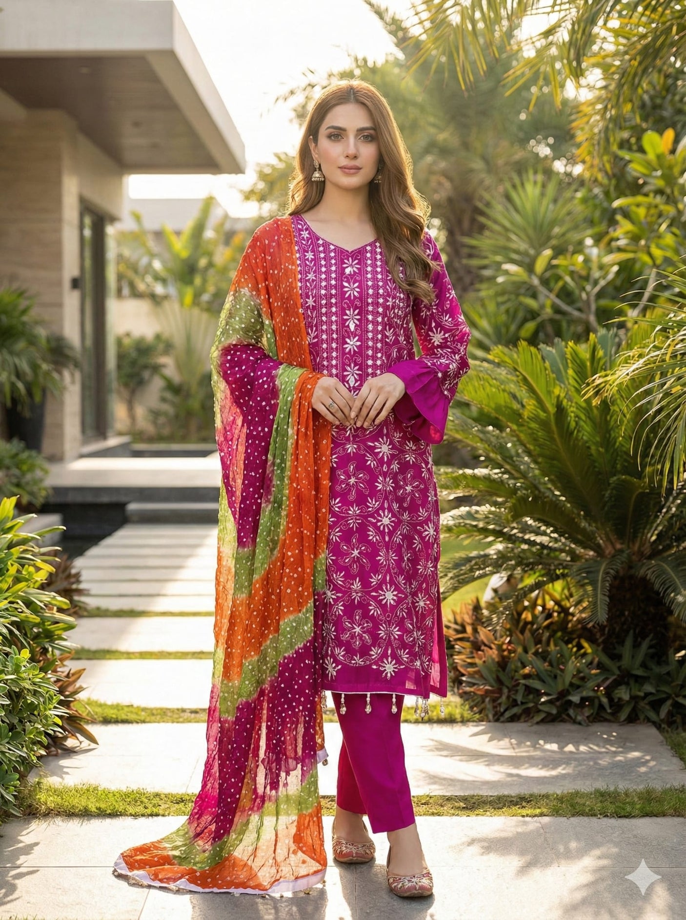 Pakistani boutique embroidered collection