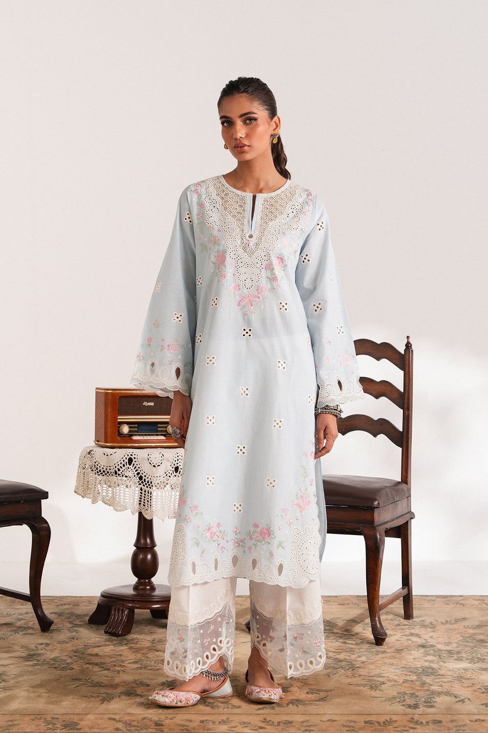 Ethnic Embroidered 2pc