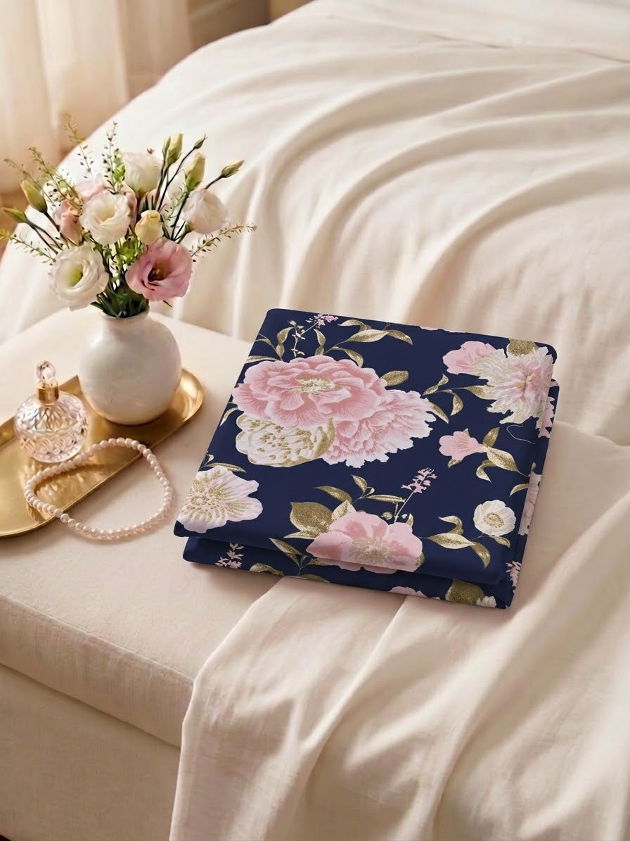 Pakistani King Size Bedsheet with Pillow Cover
