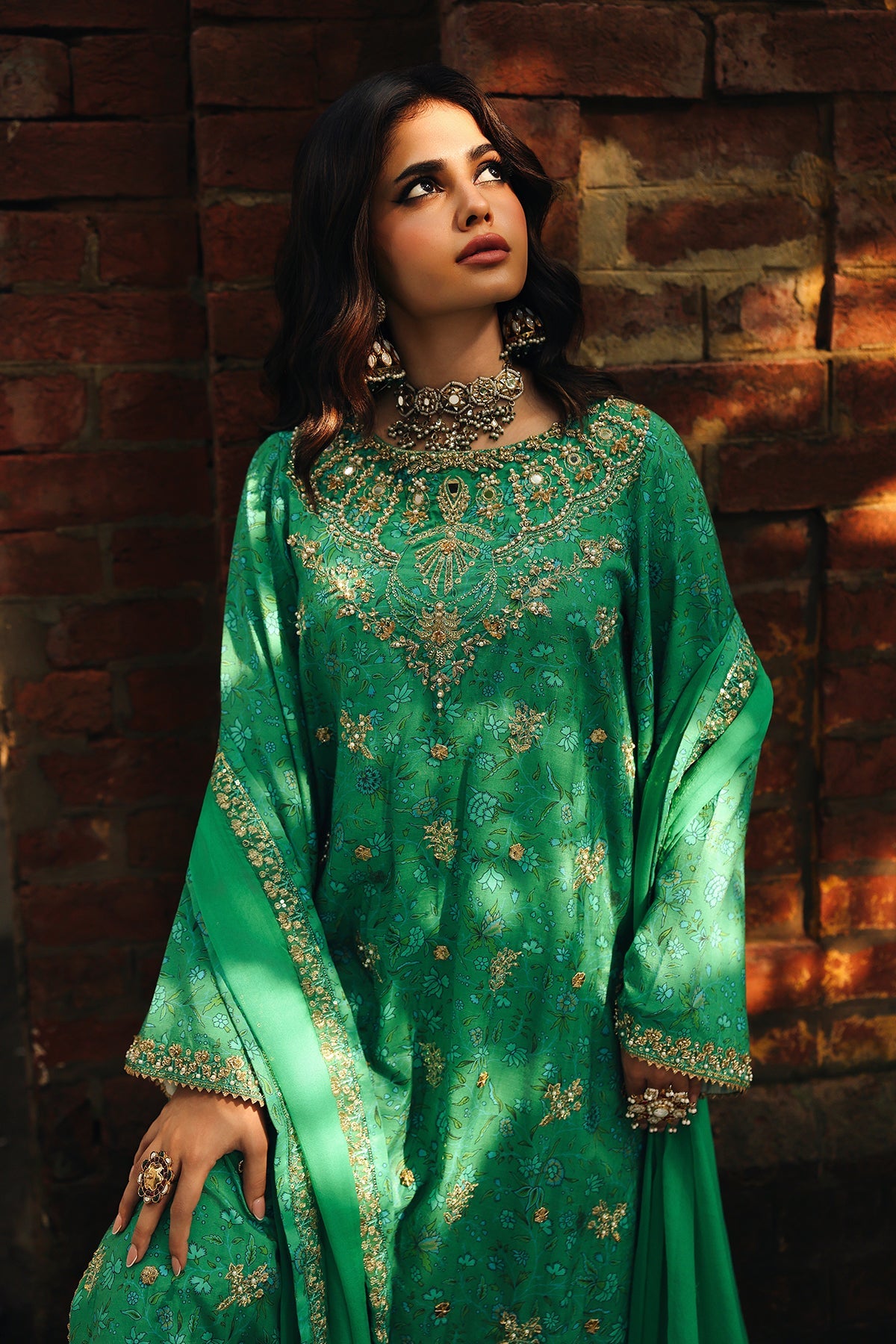 Charizma Luxury Embroidered Suit