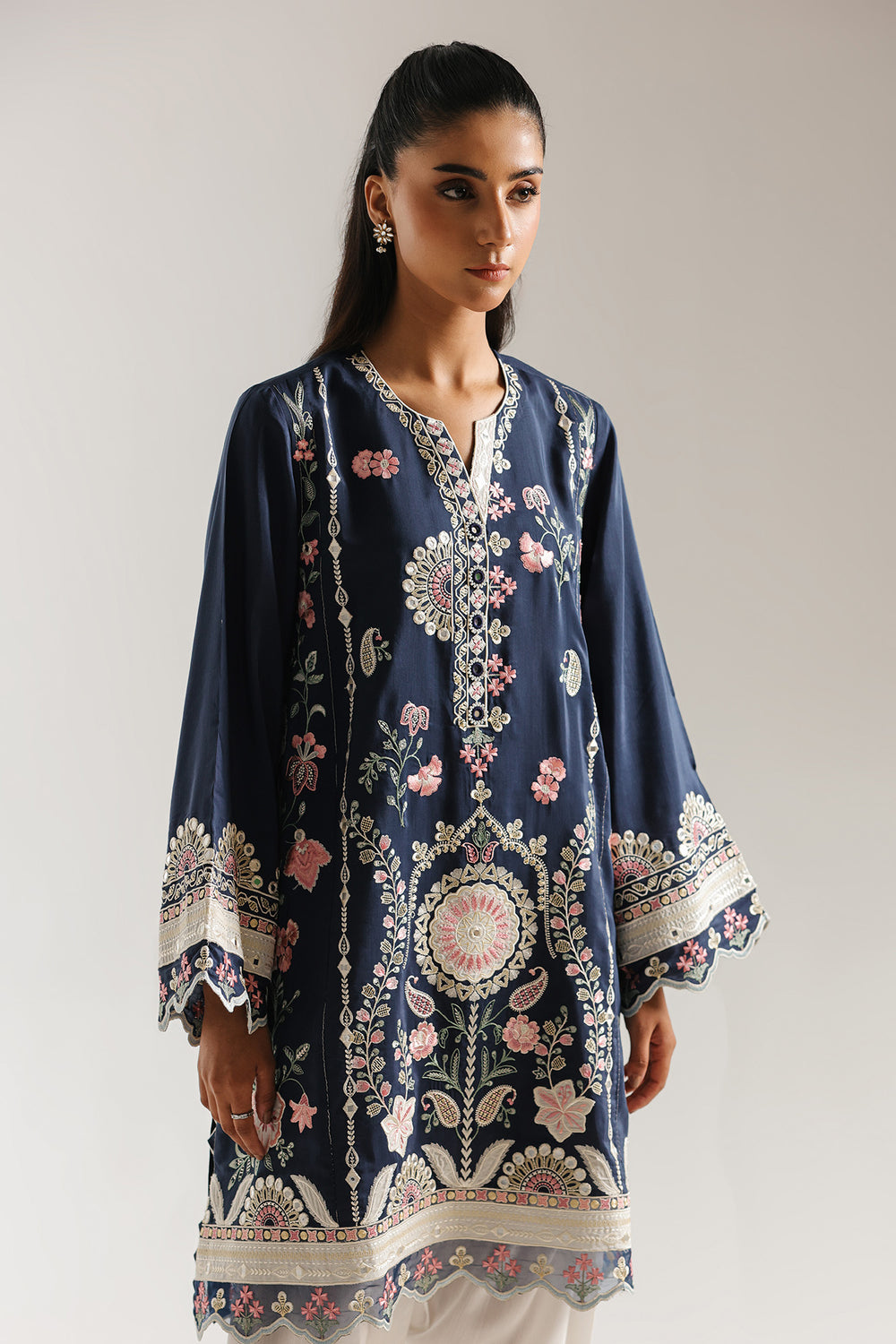 Ethnic Embroidered 2pc Suit