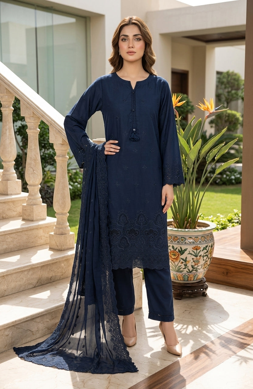 Sada Bahar Festive Embroidered Lawn