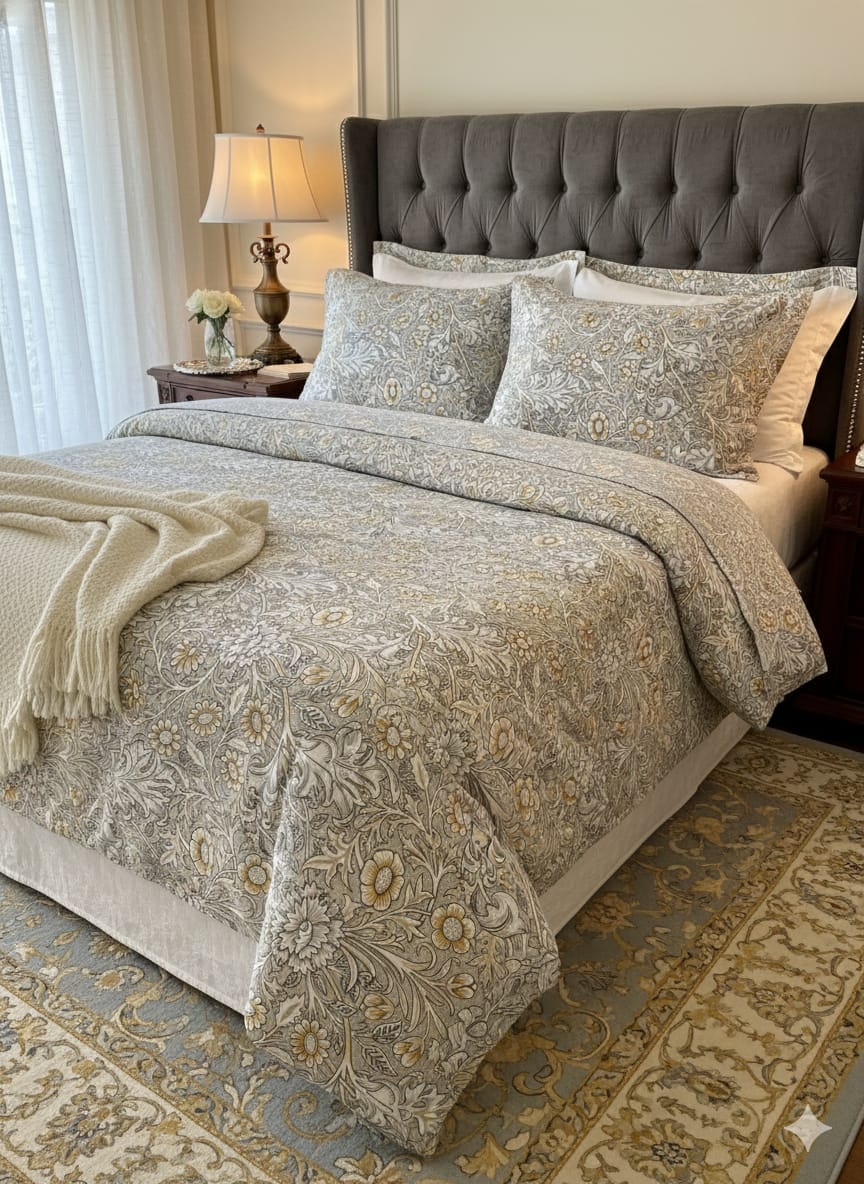 Pakistani King Size Bedsheet