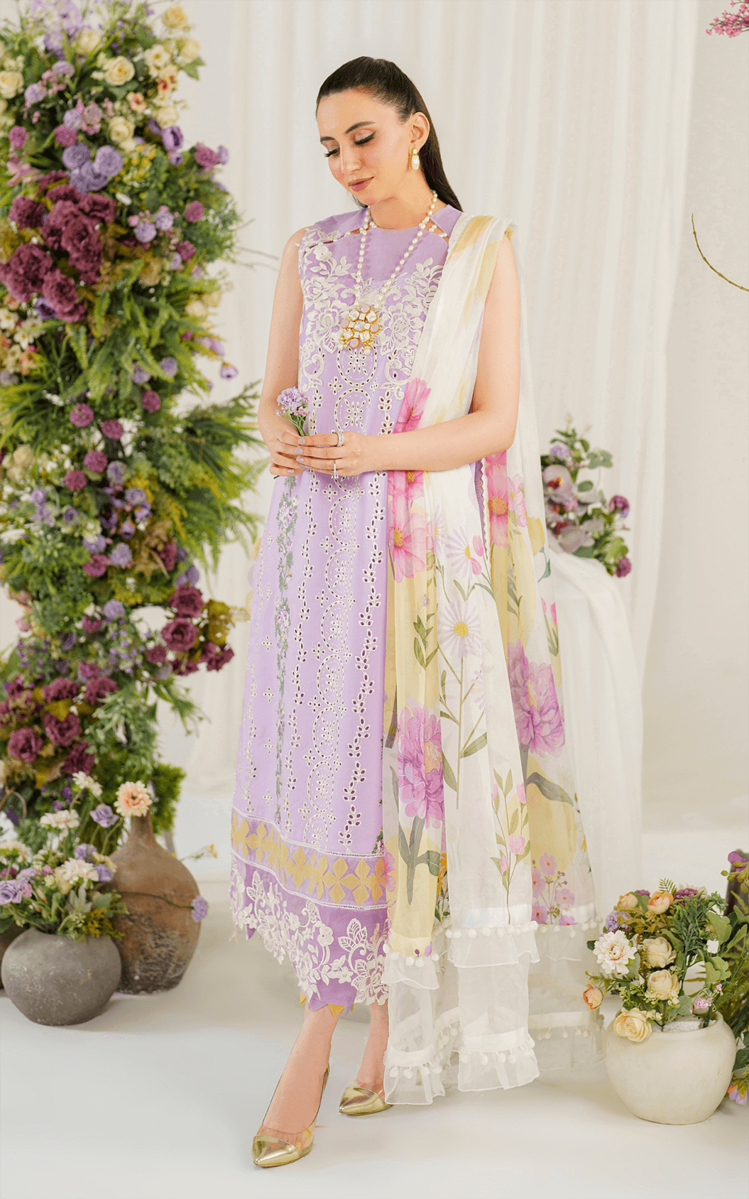 Pretty in Pink by Asifa & Nabeel Premium Lawn
