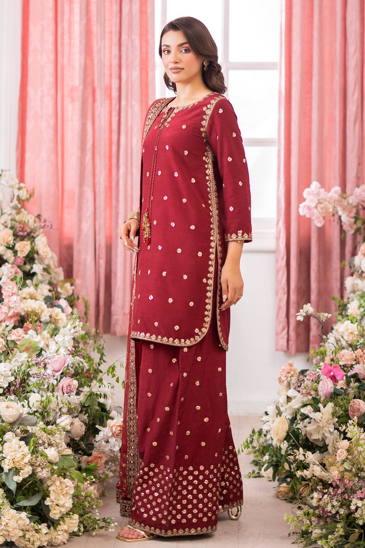 Charizma Luxury Embroidered Suit