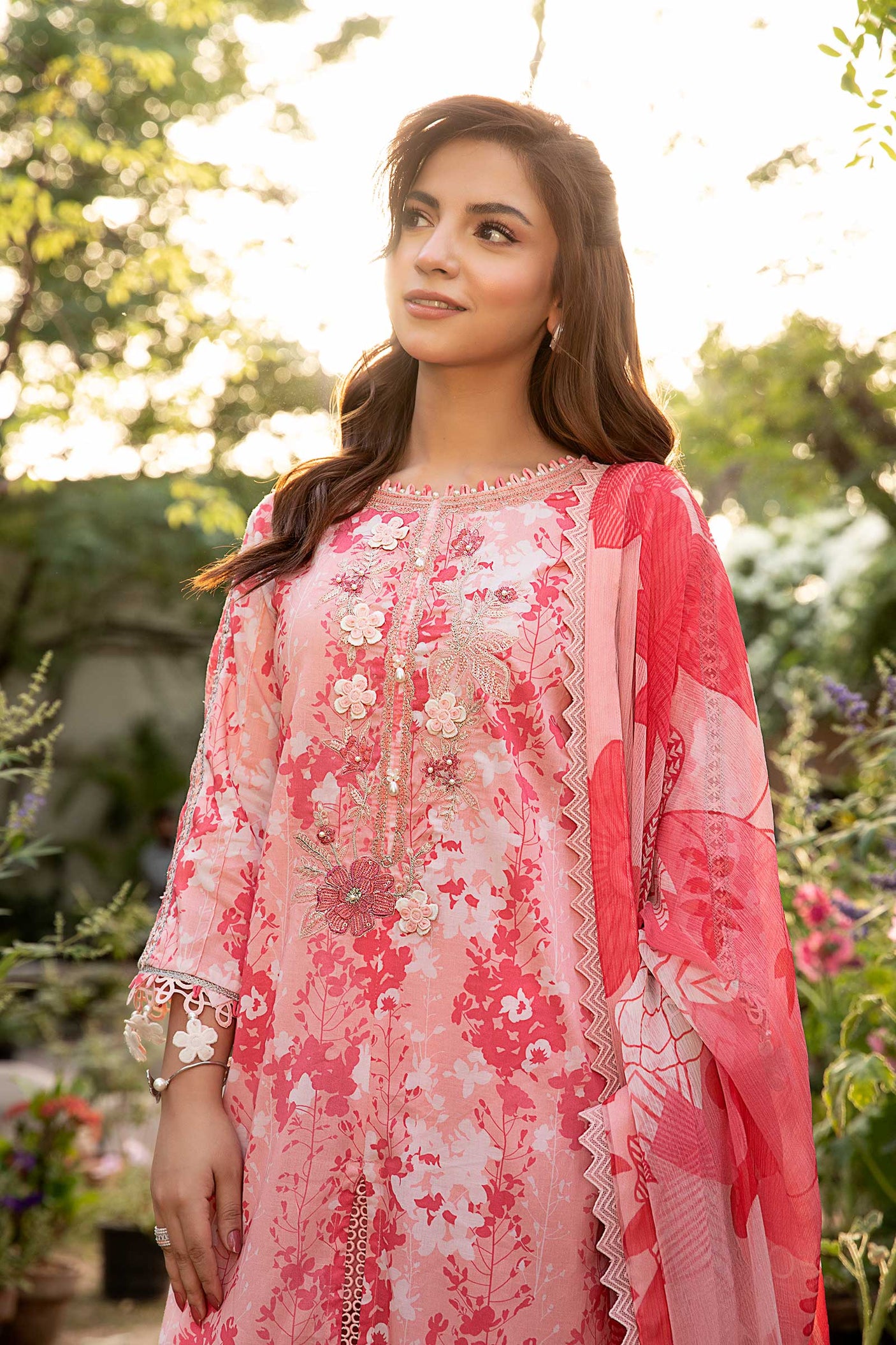 Maria B Embroidered Suit Collection