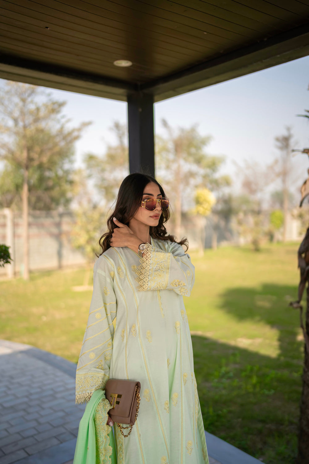 Lakhany 3pc Embroidered Suit