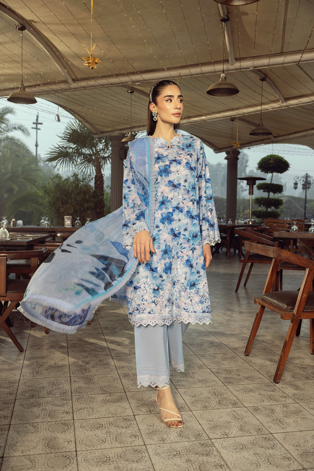 Lakhany 3pc Embroidered Suit