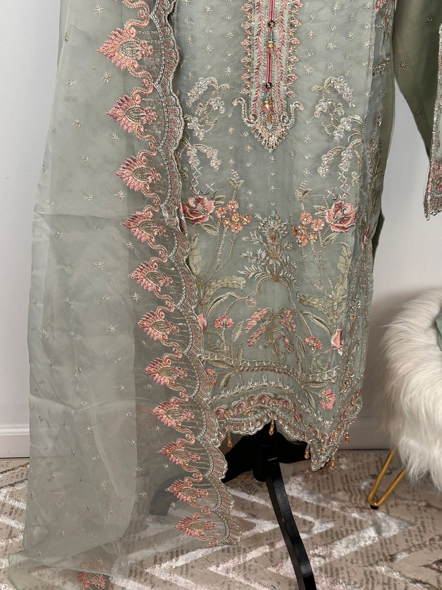 Pakistani Embroidered Party wear Ready To Ship