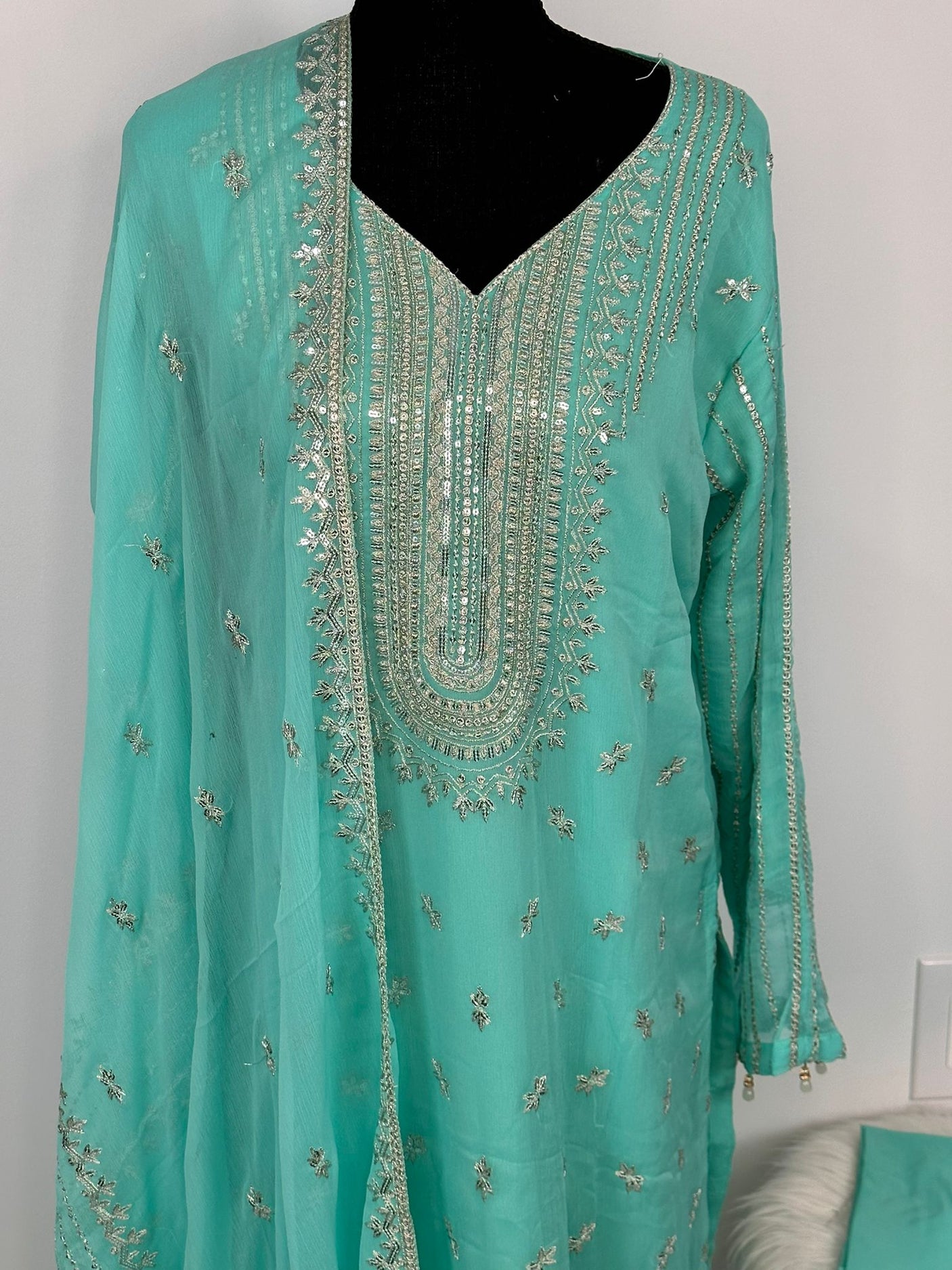 Pakistani Embroidered Party wear Ready To Ship