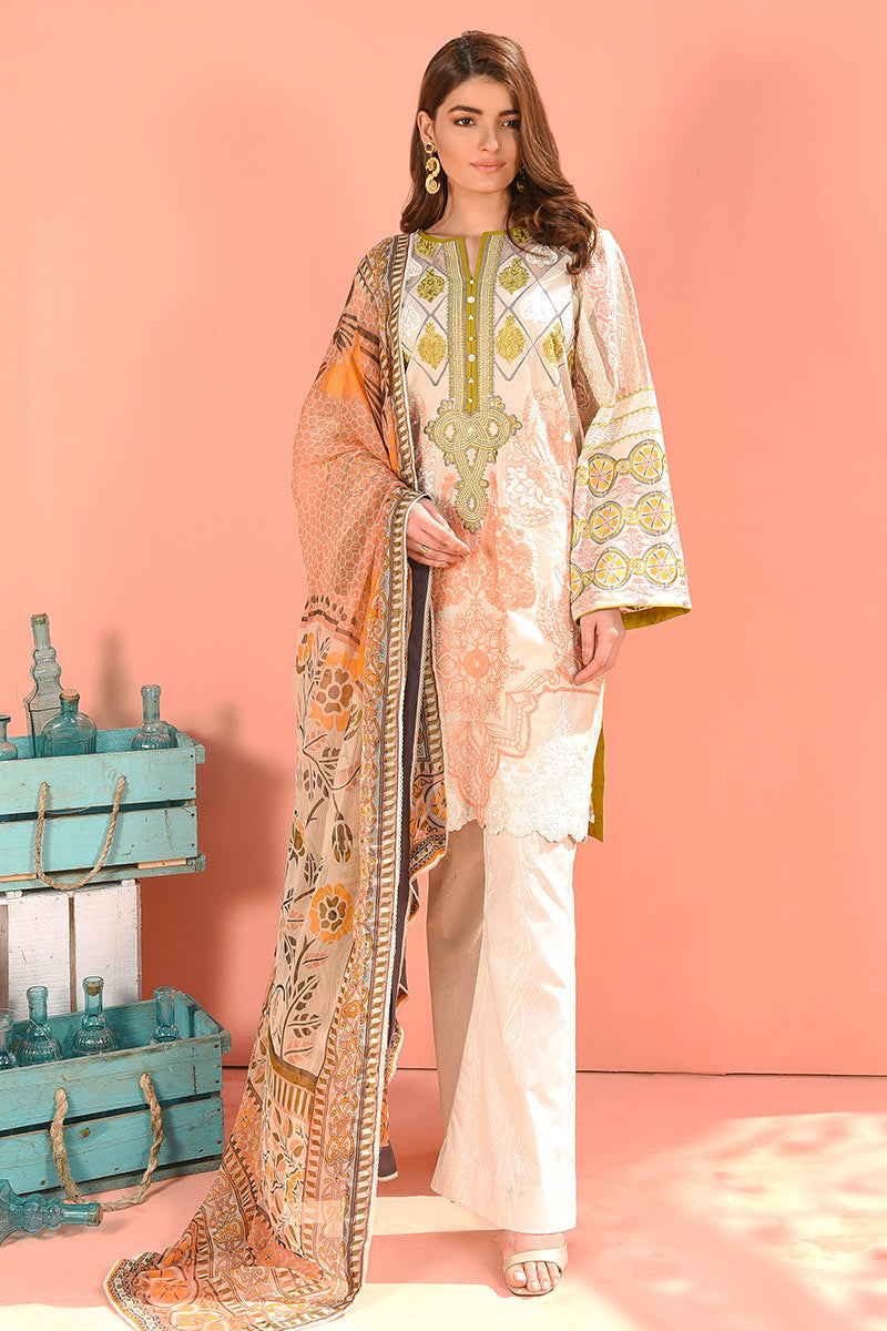 Lakhani (LSM) Summer Luxury Lawn Collection-100% Original Guaranteed