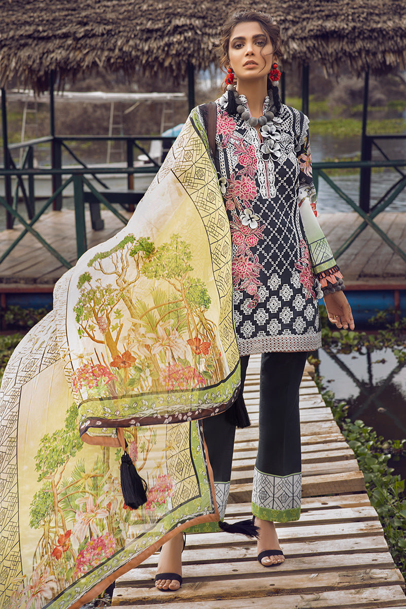 Mushq Embroidered Lawn Collection 100% Original