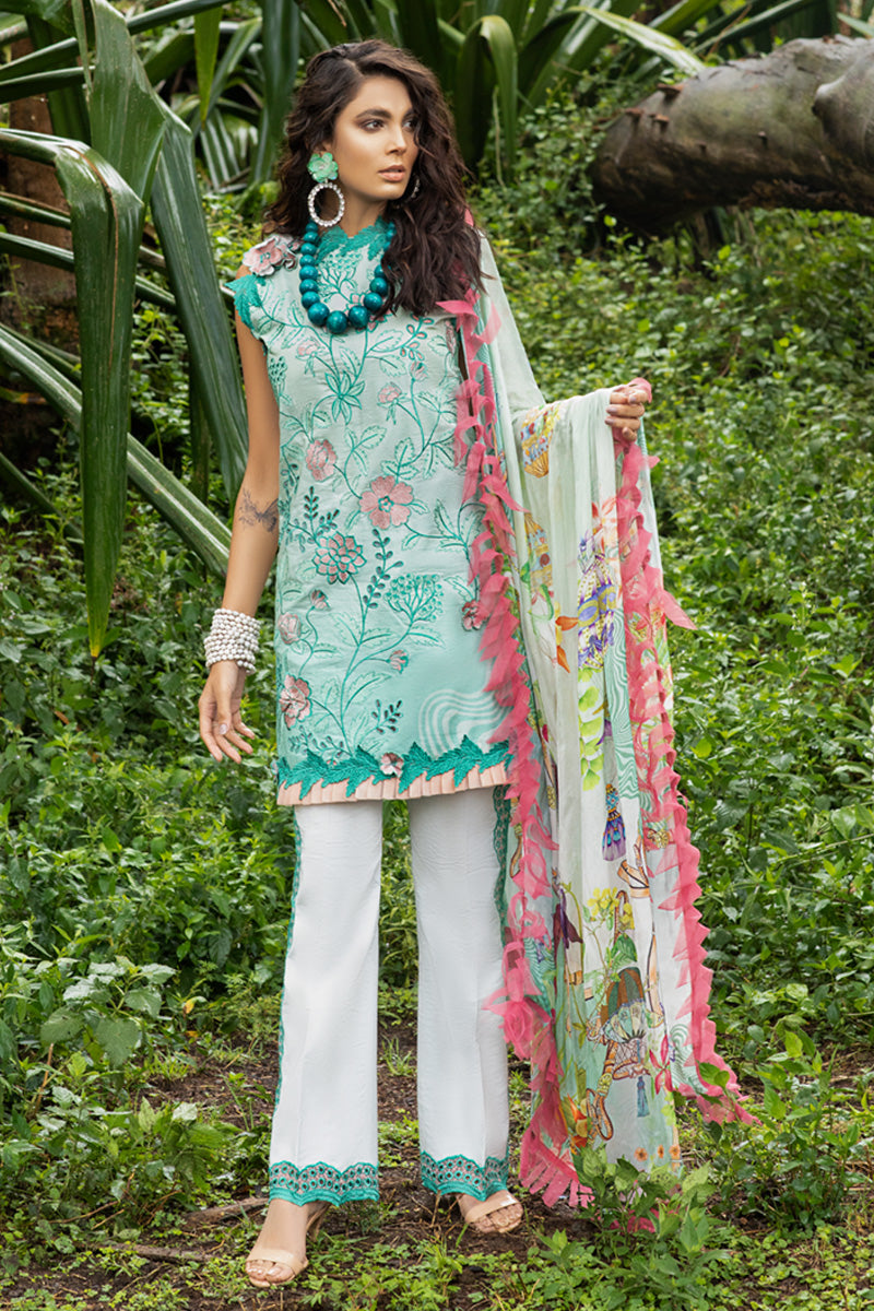 Mushq Embroidered Lawn Collection 100% Original