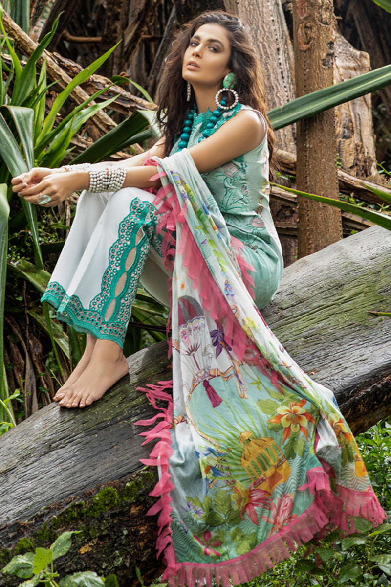 Mushq Embroidered Lawn Collection 100% Original