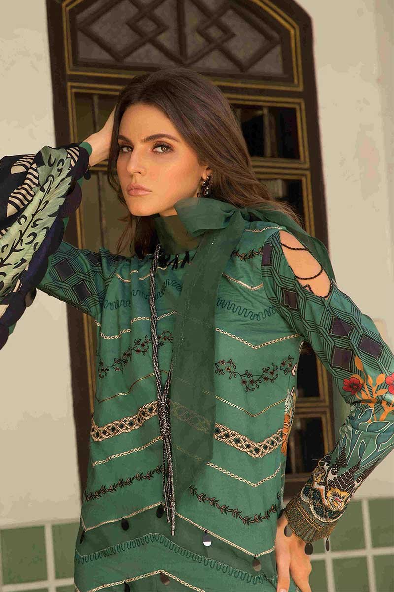 Carnation by Rang Rasiya Embroidered Lawn-100% Original Guarantee