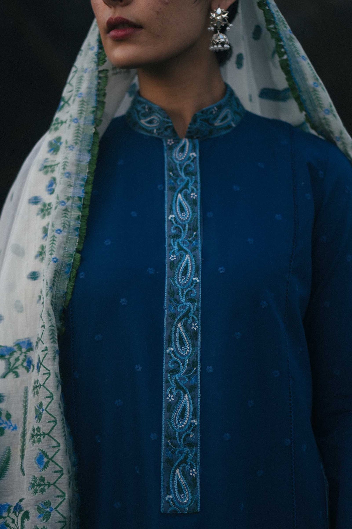 Zara Shahjahan Luxury Lawn 100% Original
