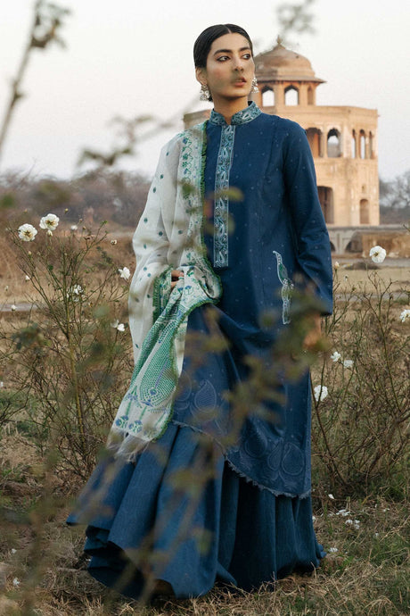 Zara Shahjahan Luxury Lawn 100% Original