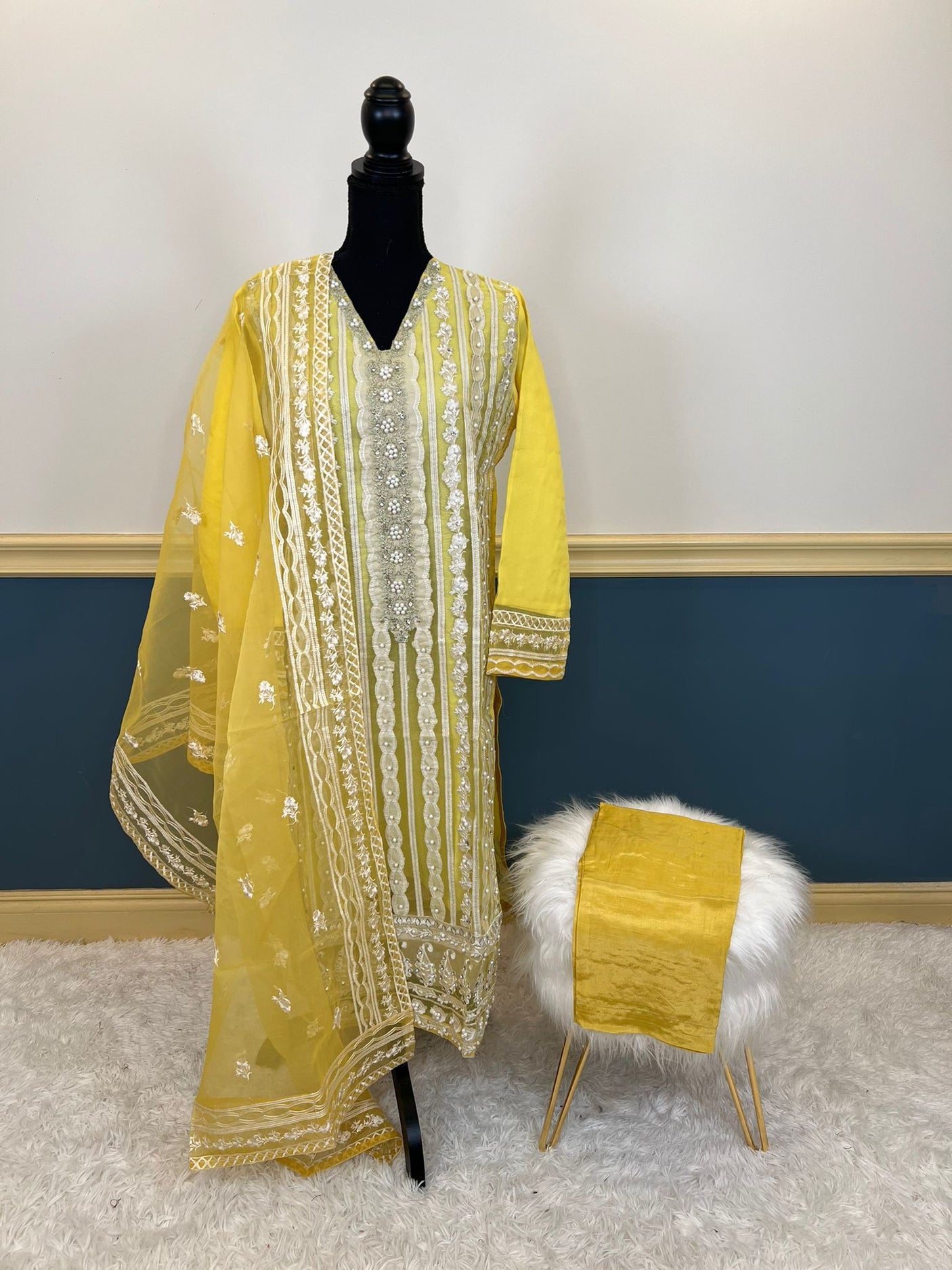 Pakistani Embroidered Party wear Ready To Ship