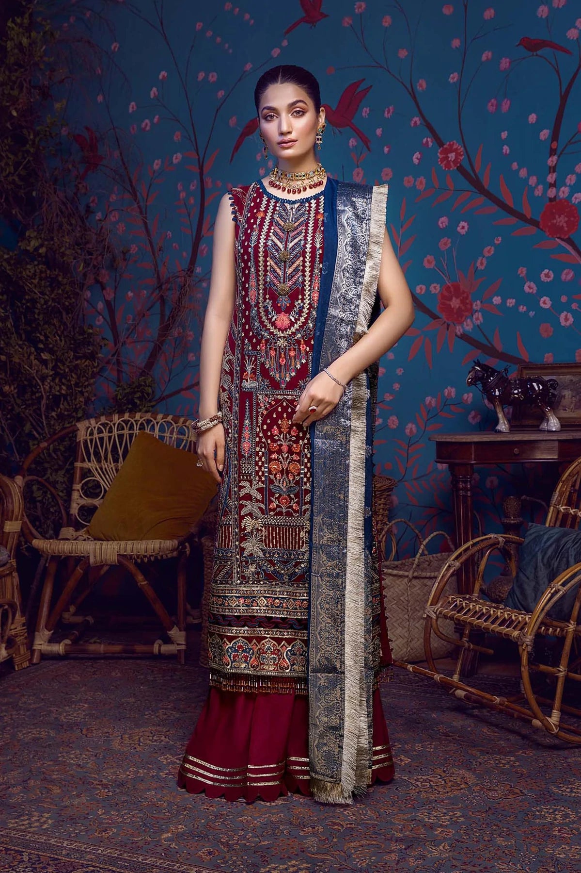 Barroco by Adan’s Libas Chiffon Collection -100% Original Guaranteed