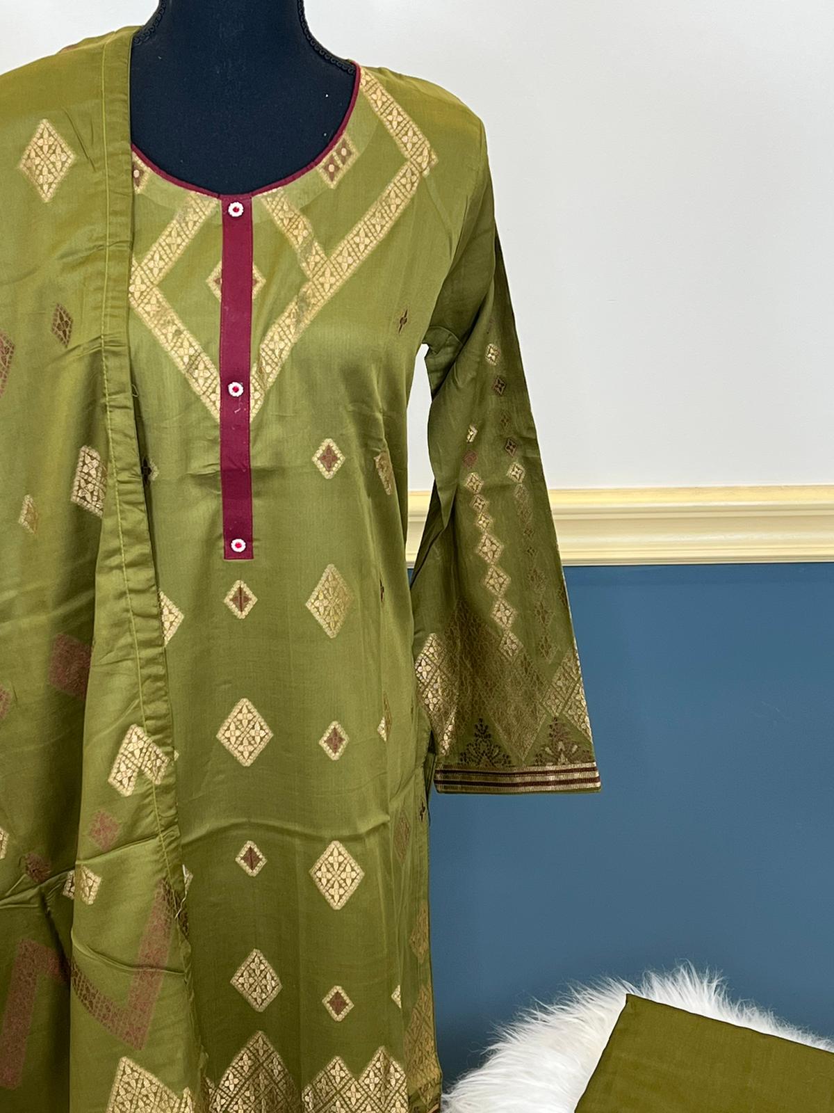 Pakistani Stitched Embroidery Party Wear Dresses Ready To Ship