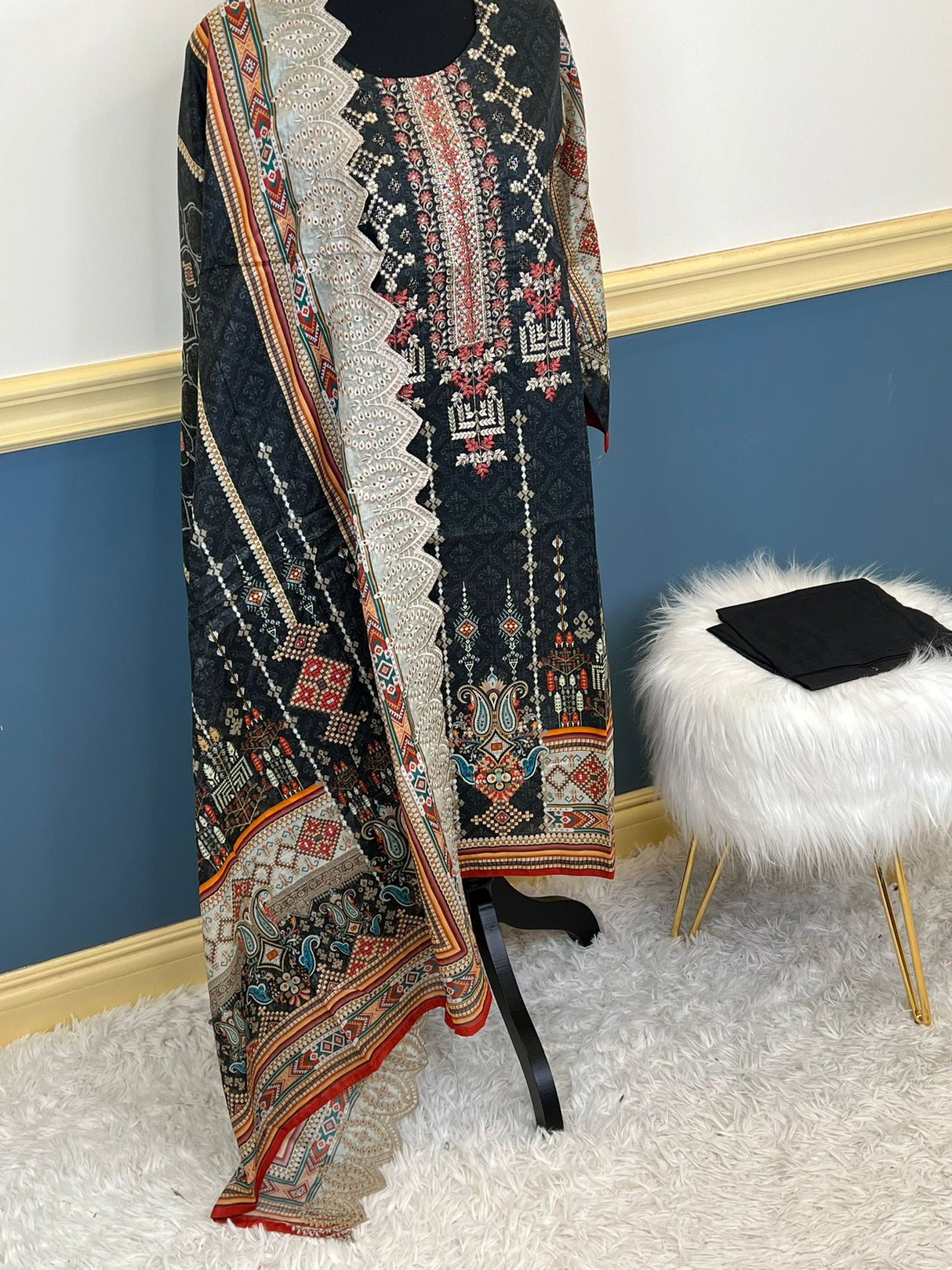 Bin Saeed original embroidered lawn Collection