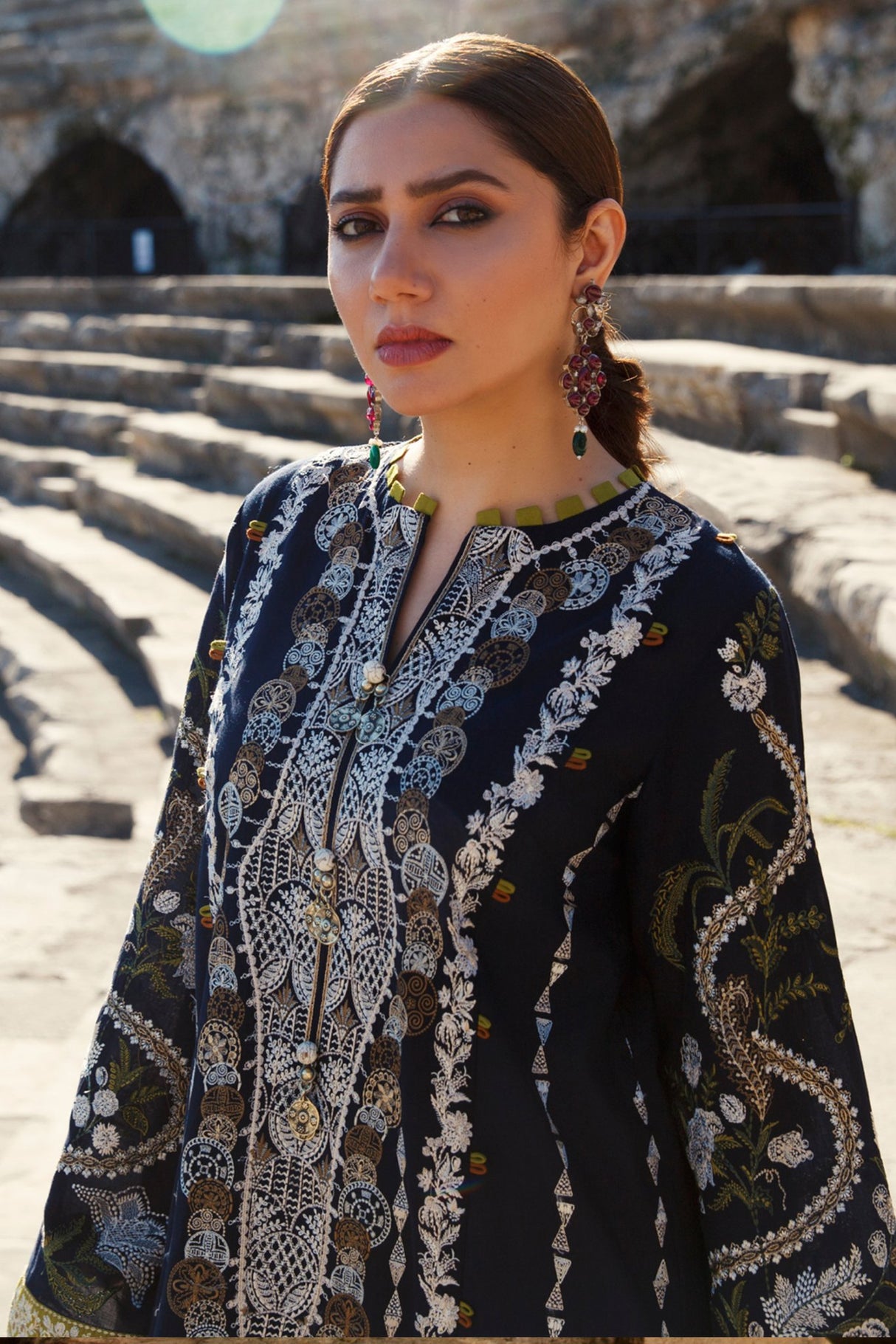 ELAN Embroidered Lawn Collection 100% Original
