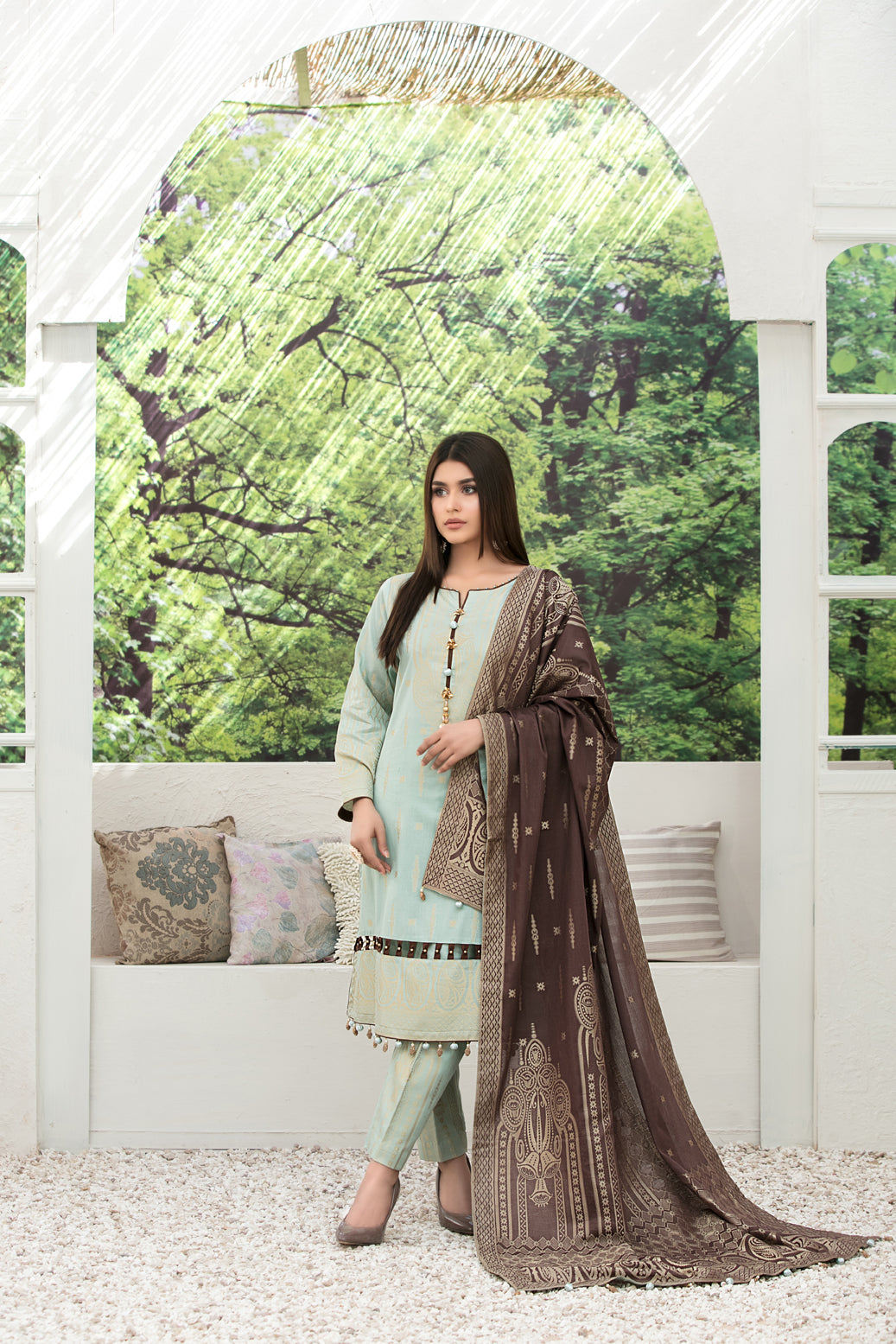 Raaya Lawn Banarsi By Tawakkal 100% Original