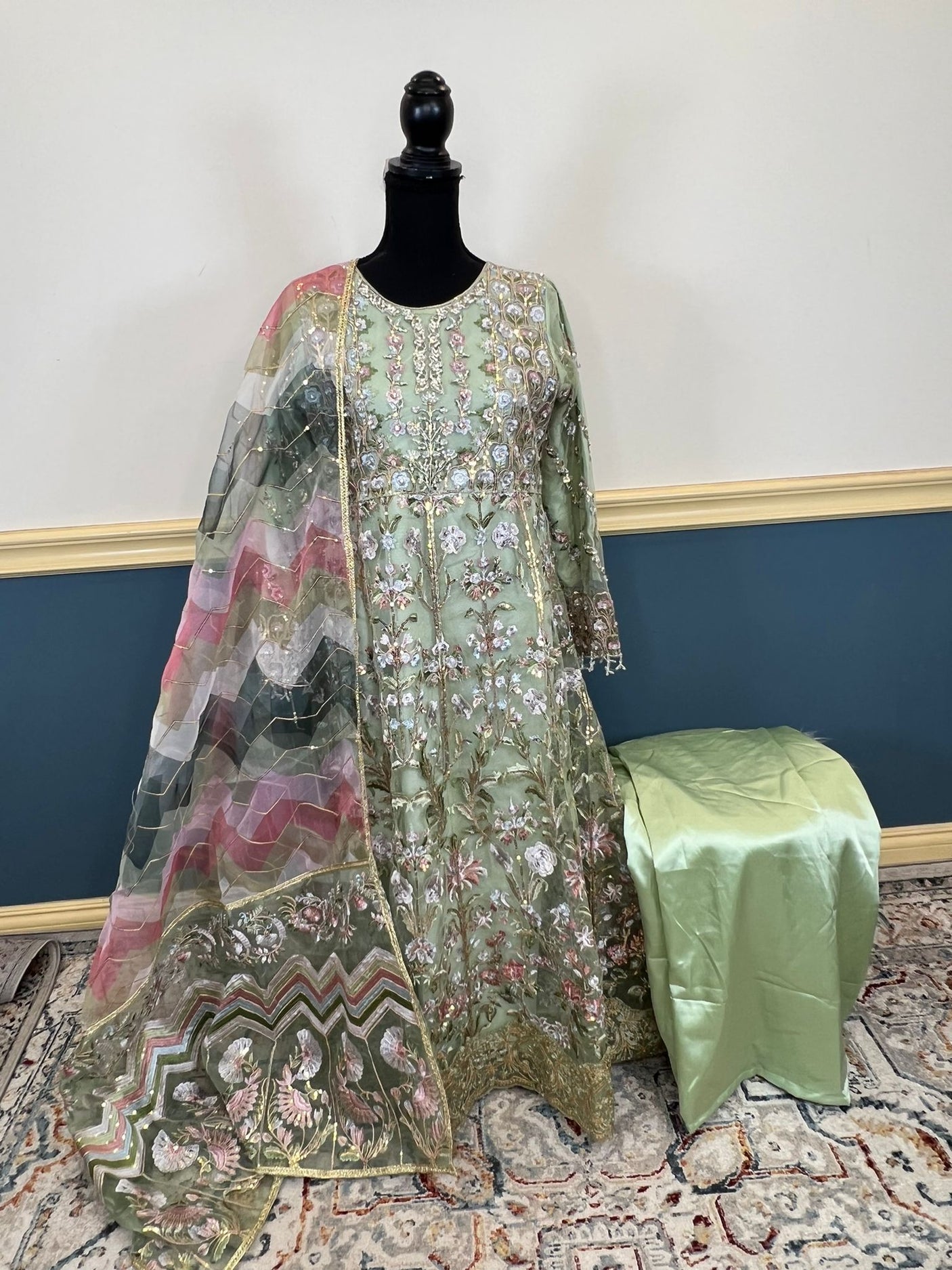 Pakistani Embroidered Party wear Ready To Ship