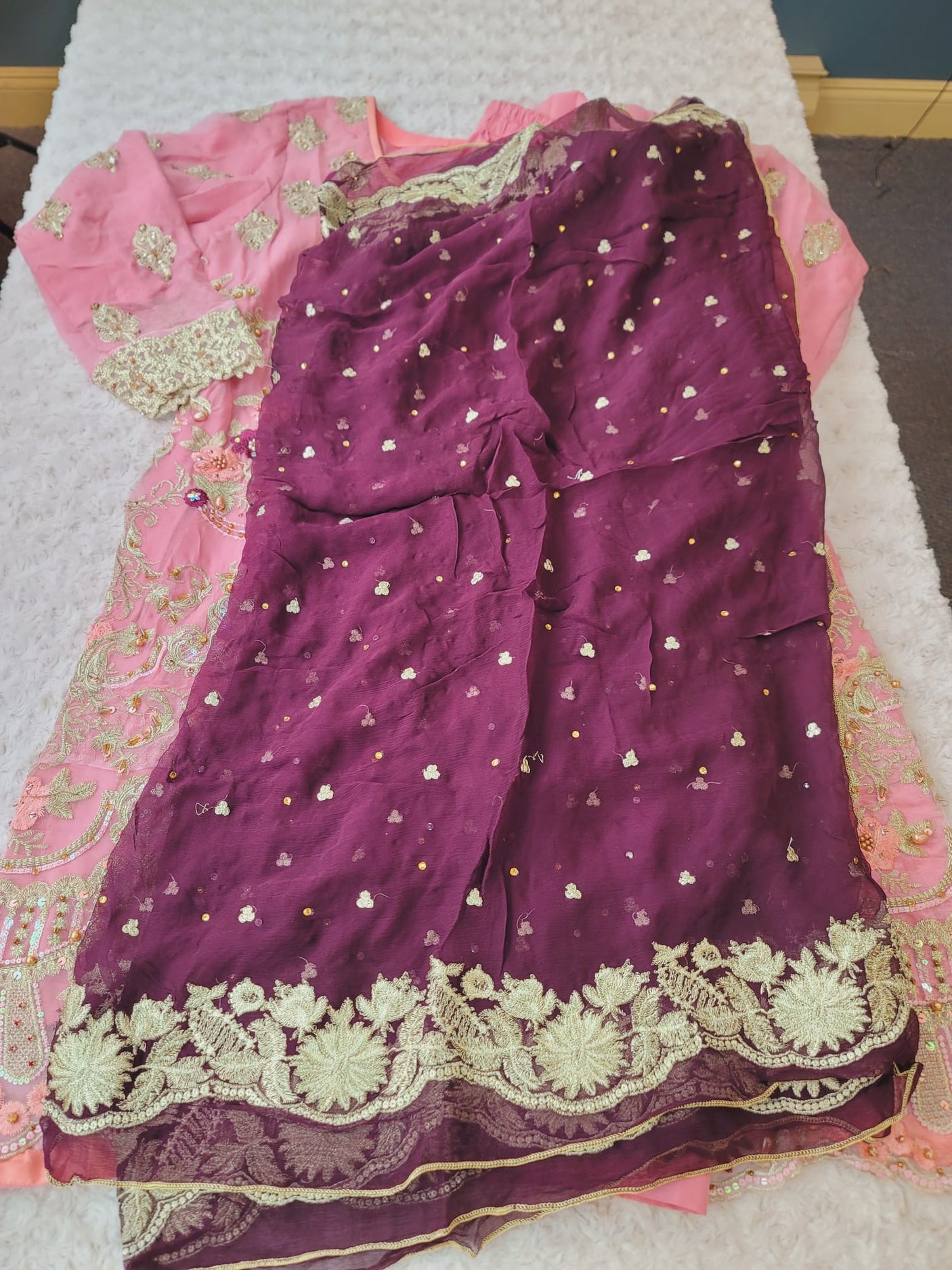 Pakistani Stitched Embroidery Party Wear Dresses Ready To Ship