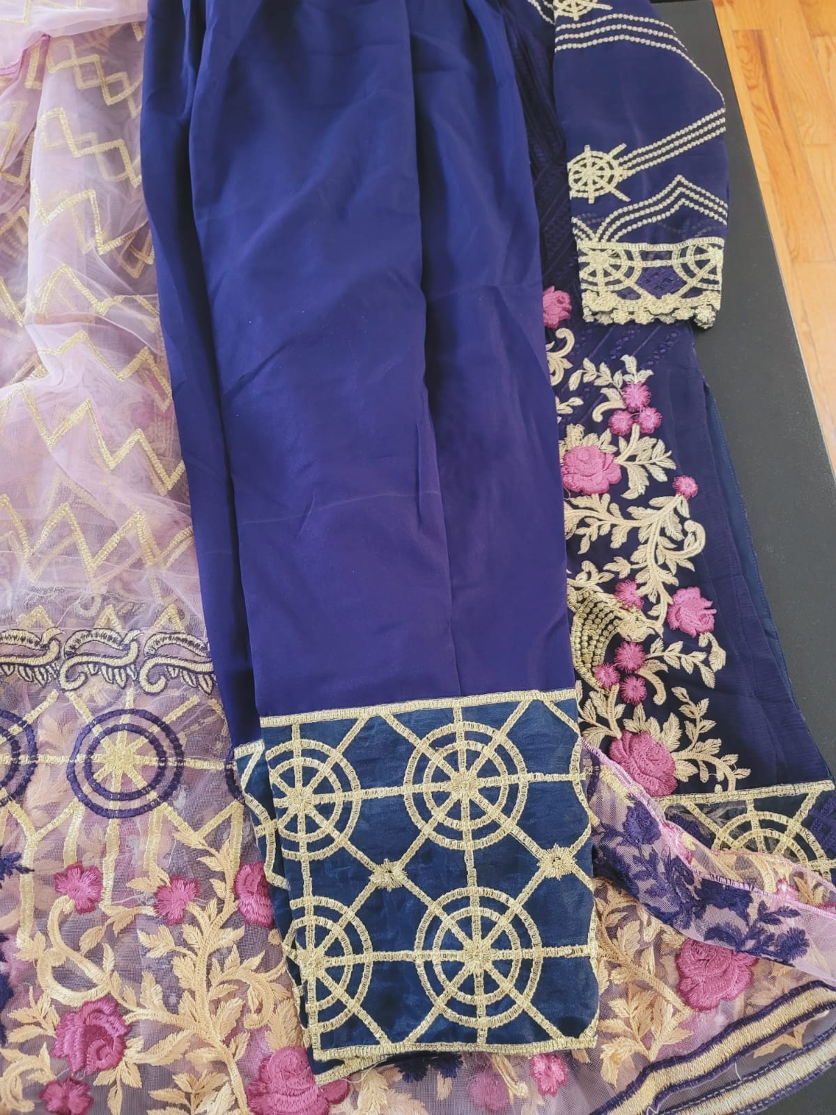 Pakistani Stitched Embroidery Party Wear Dresses Ready To Ship