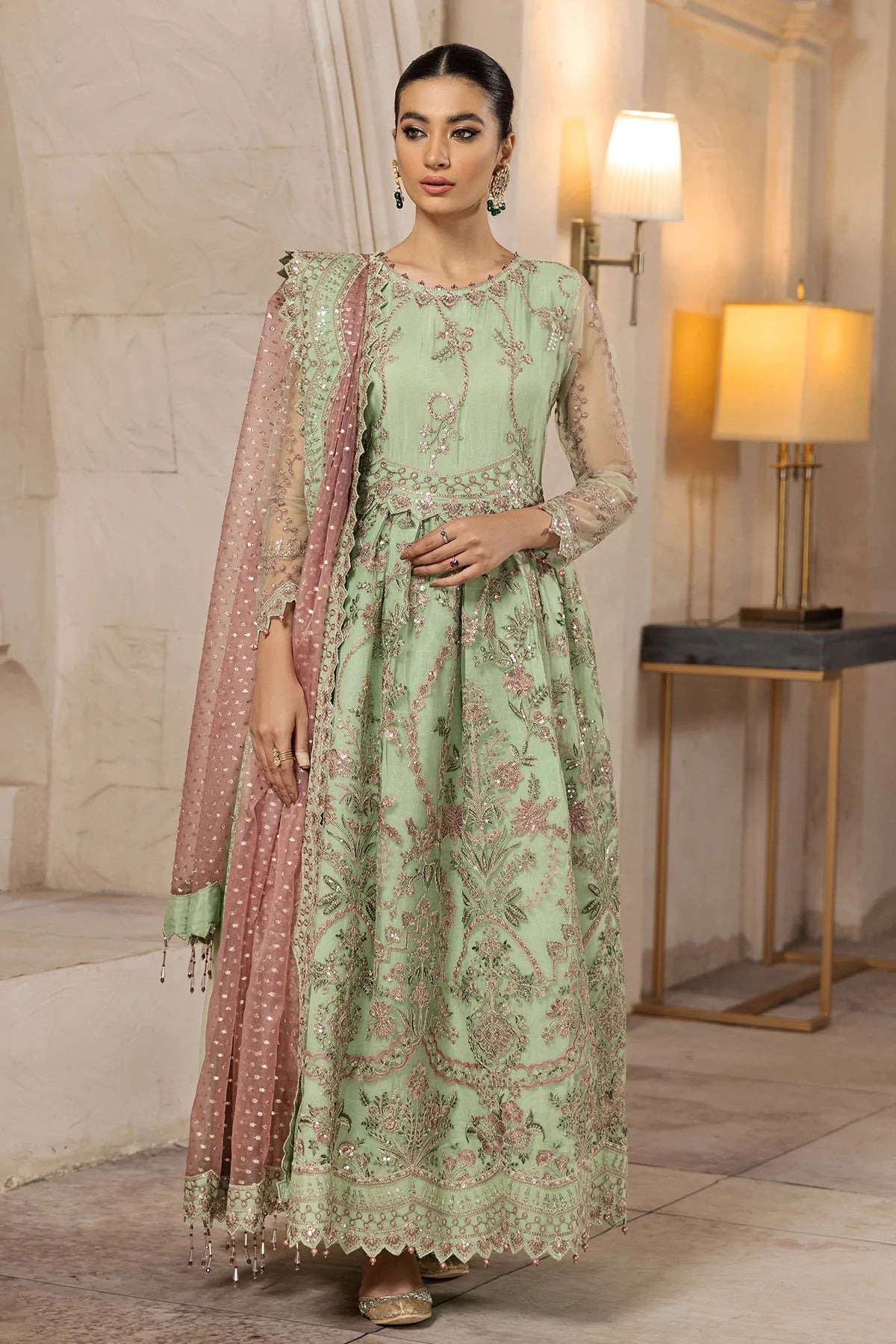 Alizeh Embroidered Net Collection 100% Original Ready To Ship