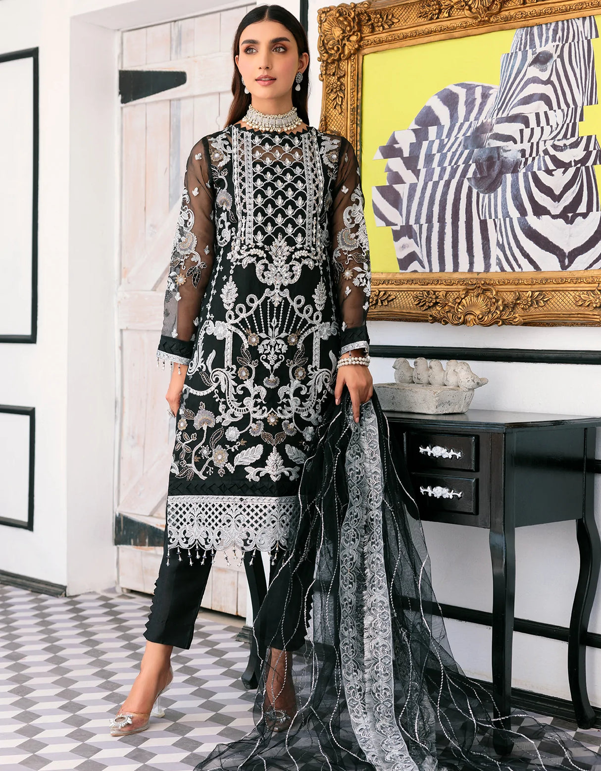 Lefesta premium hand work collection By Emaan Adeel