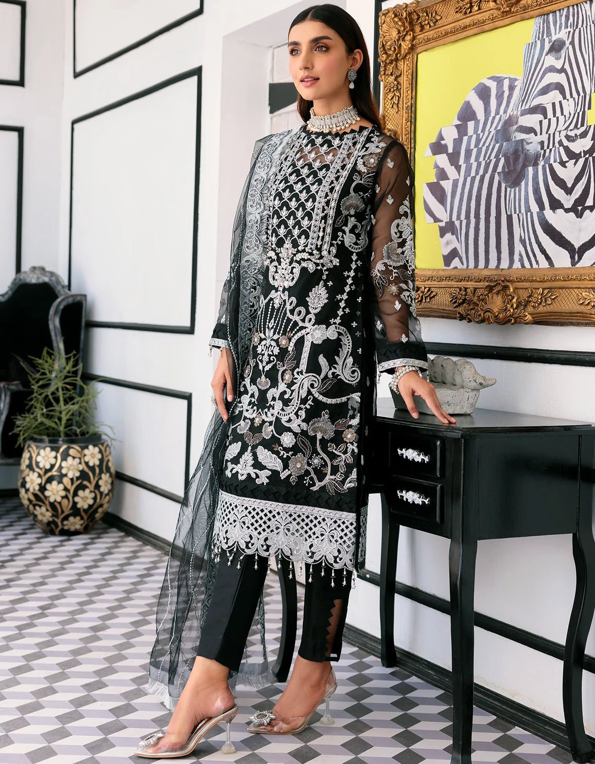 Lefesta premium hand work collection By Emaan Adeel